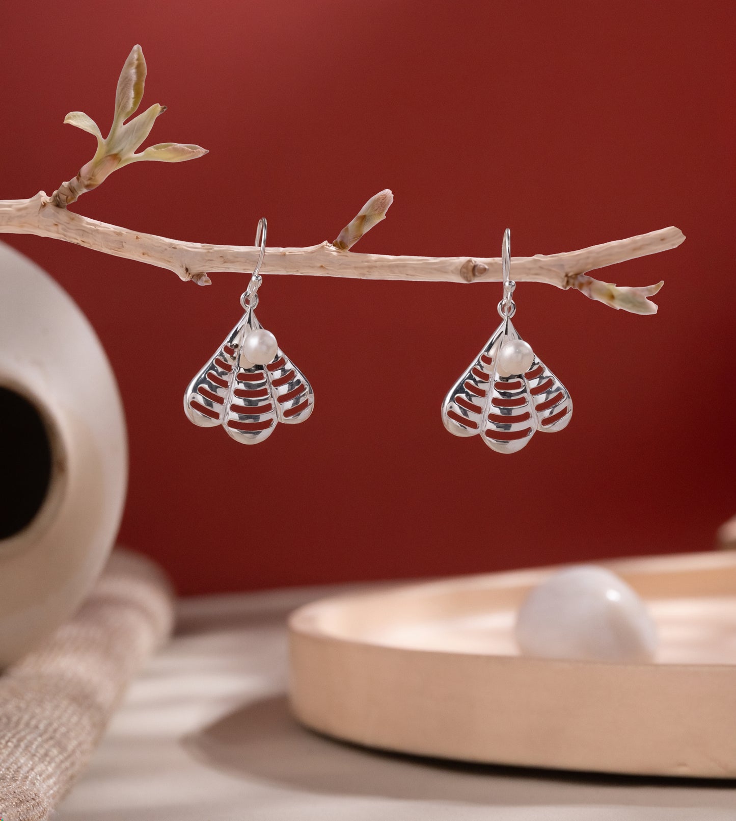 Pankhi Drop Earrings