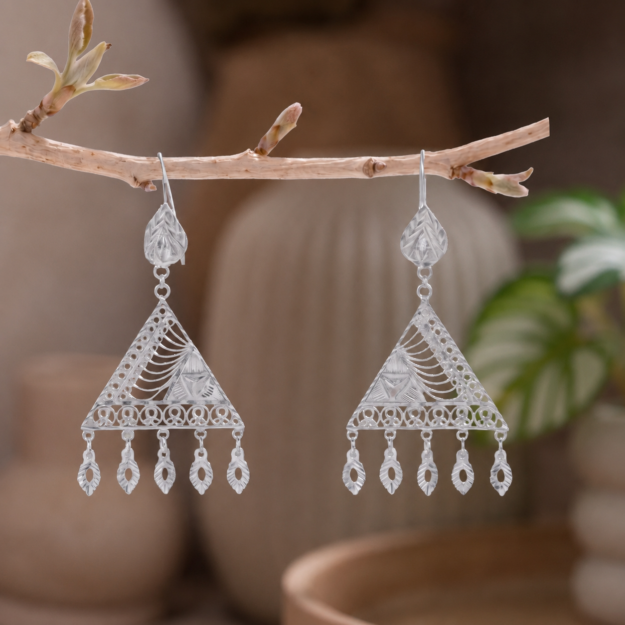 Sufi Tarana Drop Earrings