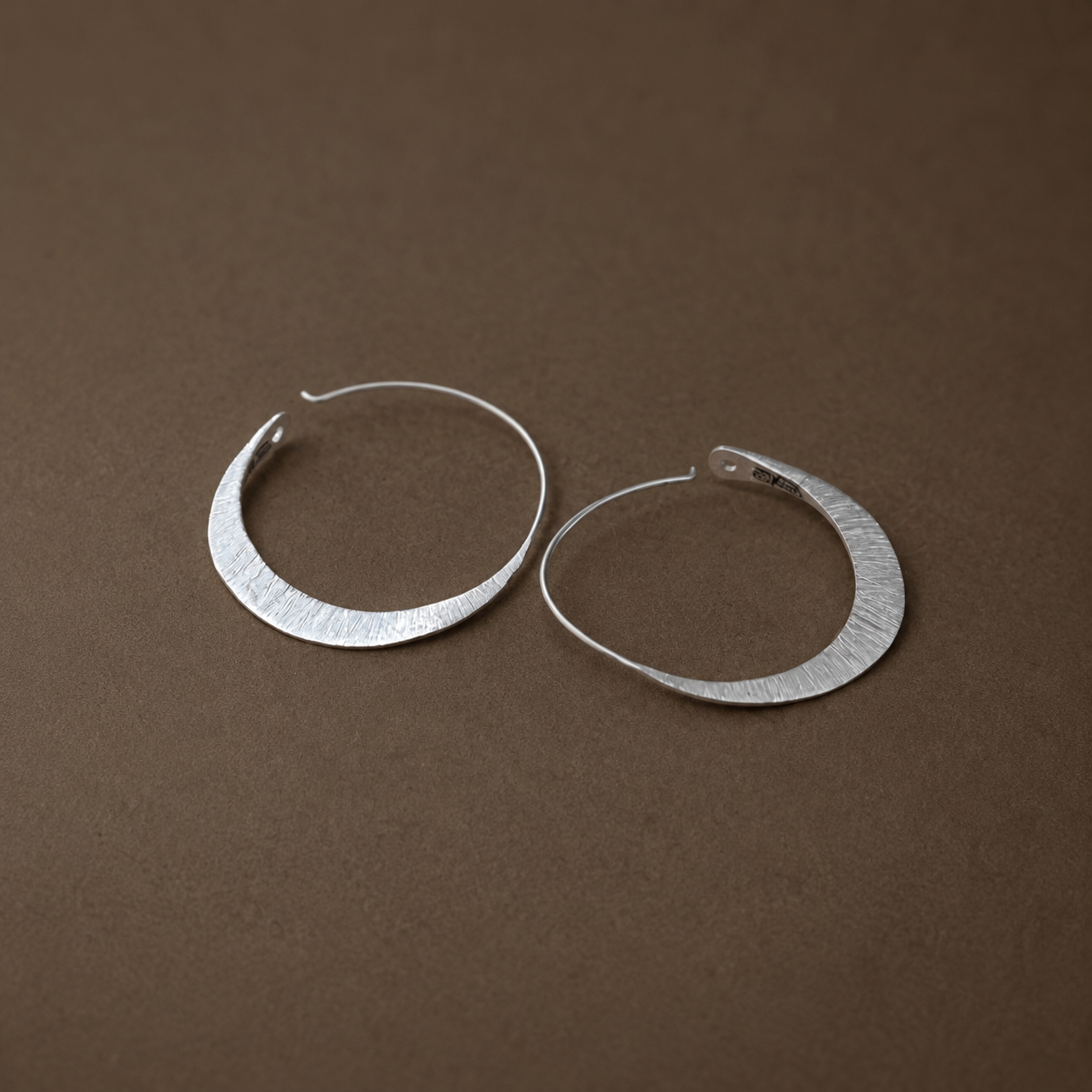 Sara Silver Hoops