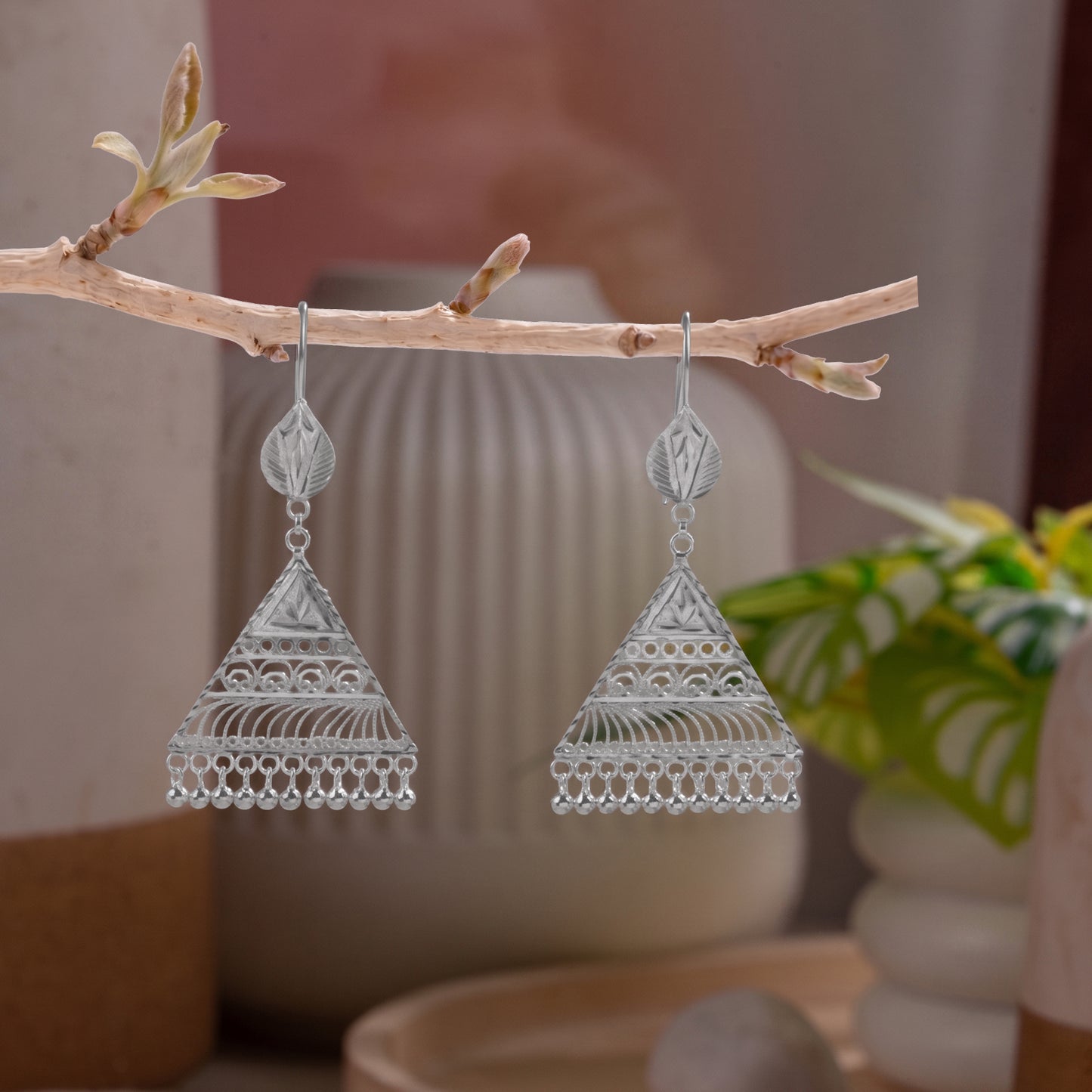 Sufi Ayat Drop Earrings