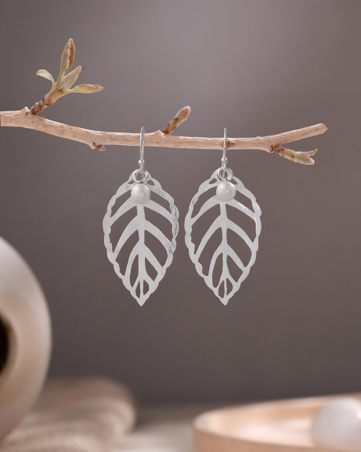 Ira Leaf Earrings