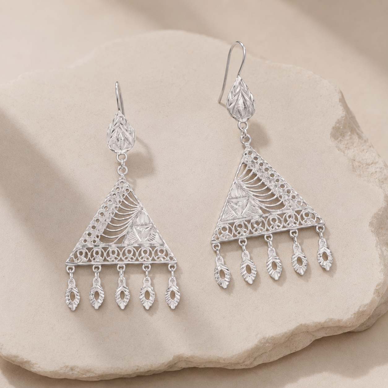 Sufi Tarana Drop Earrings