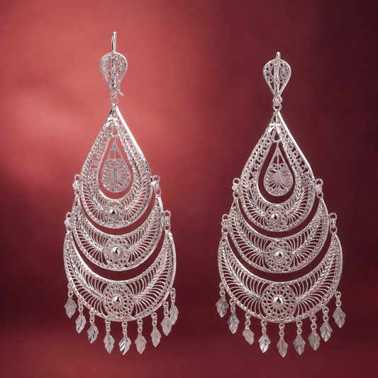 Sufi Adaa Chandbali Earrings