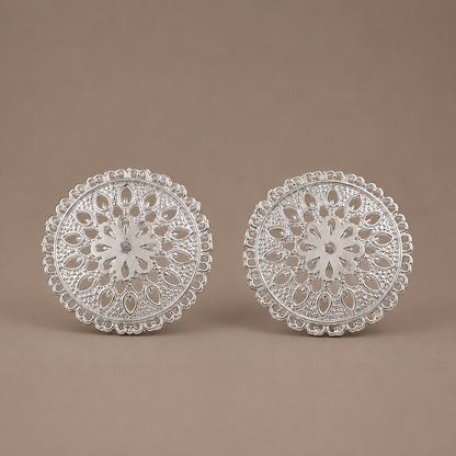 Kumud Silver Studs