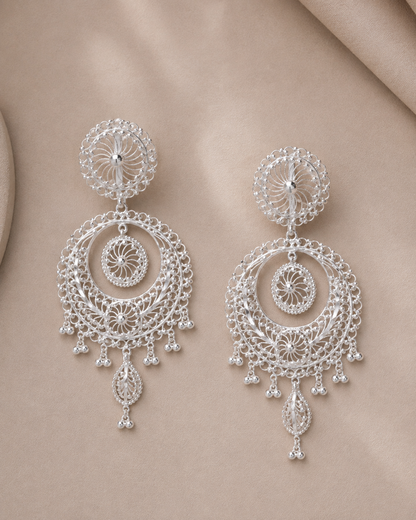 Sufi Falak Statement Earrings