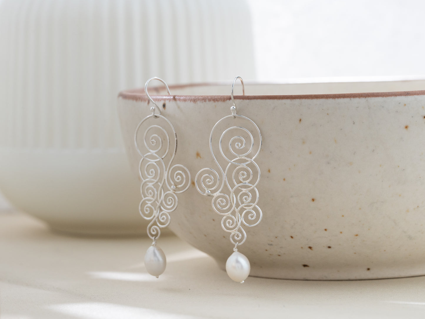 Inaya Pearl Earrings