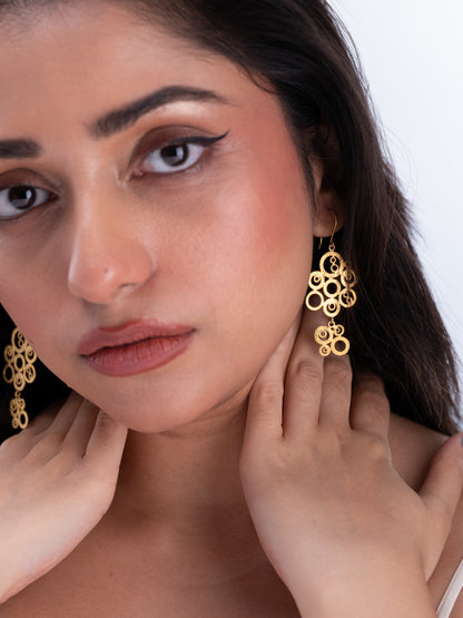 Chakrika Gold-Polish Earrings