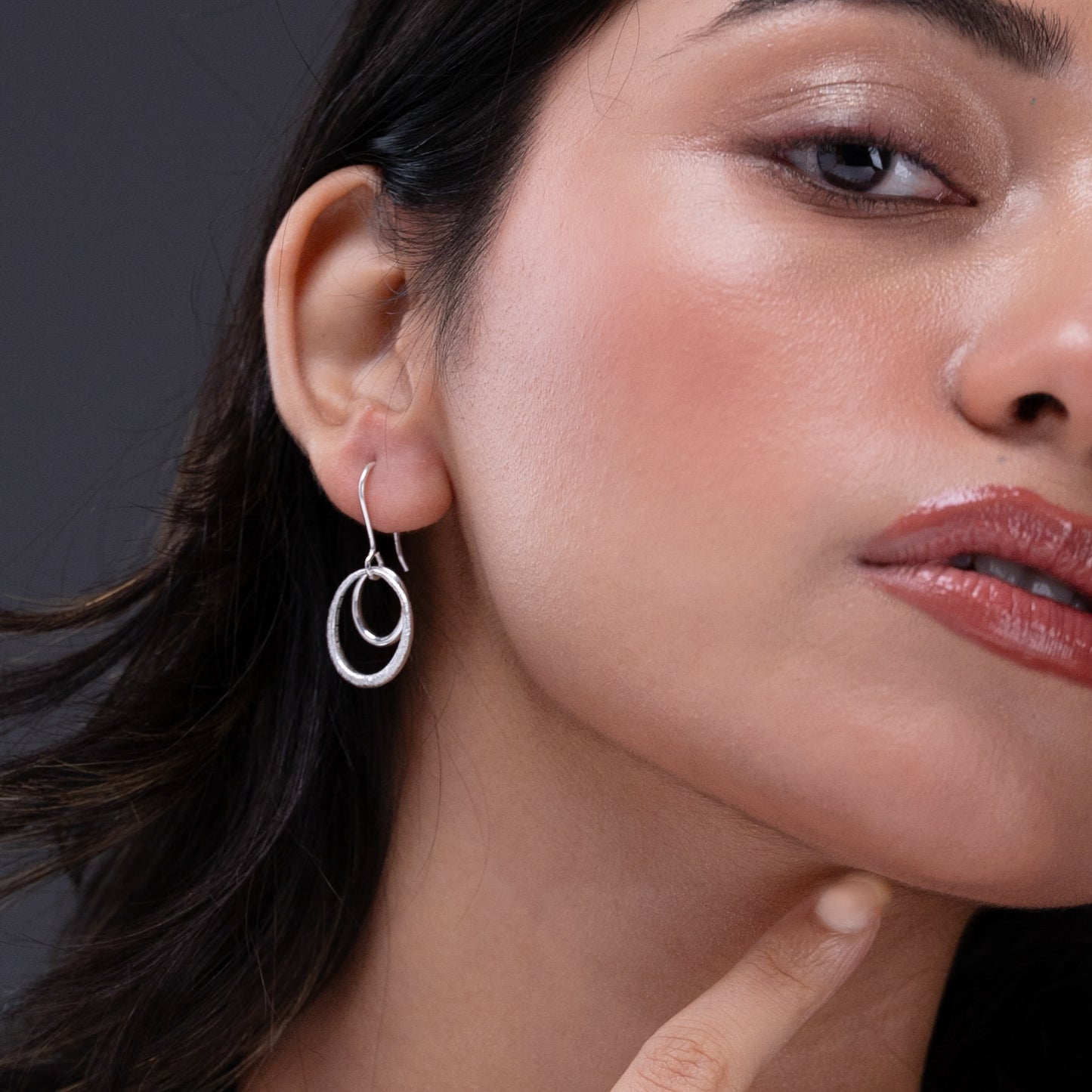 Rivya Silver Earrings
