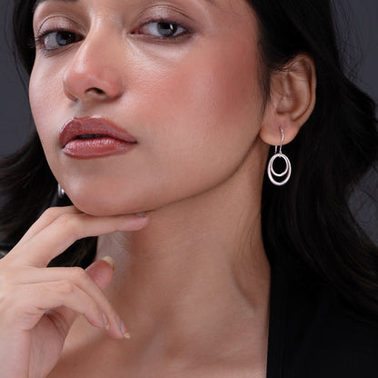 Rivya Silver Earrings