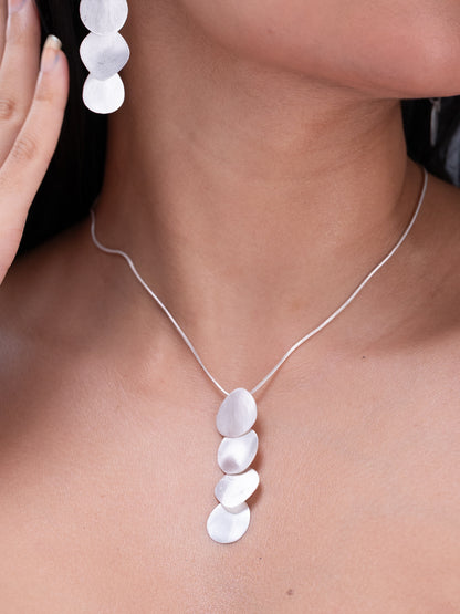 Samaya Silver Pendant Set