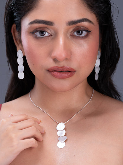 Samaya Silver Pendant Set