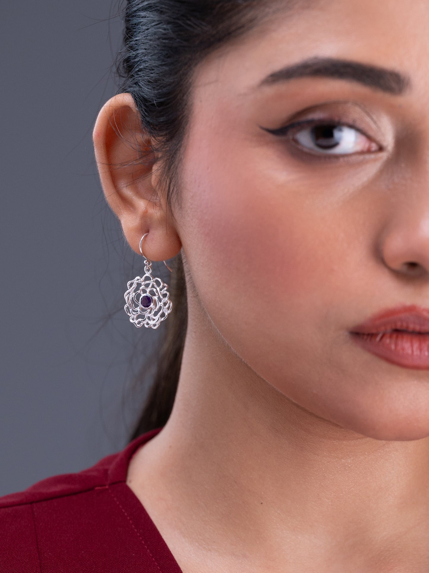 Kumud Silver Earrings