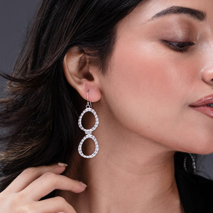 Aarika Silver Earrings