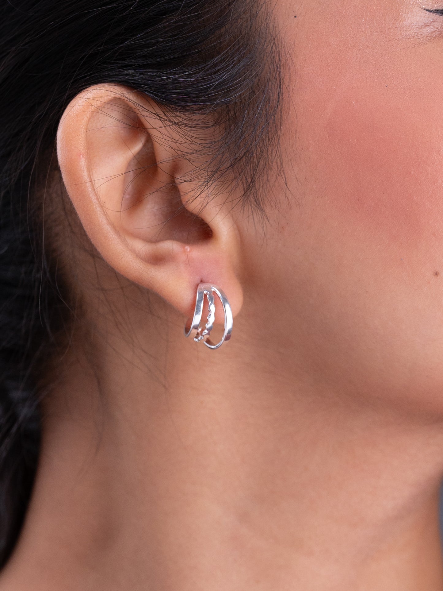 Avira Silver Earrings