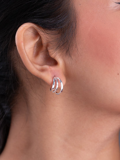 Avira Silver Earrings