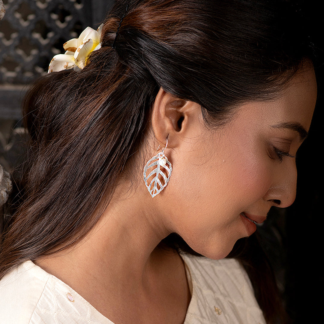 Ira Leaf Earrings