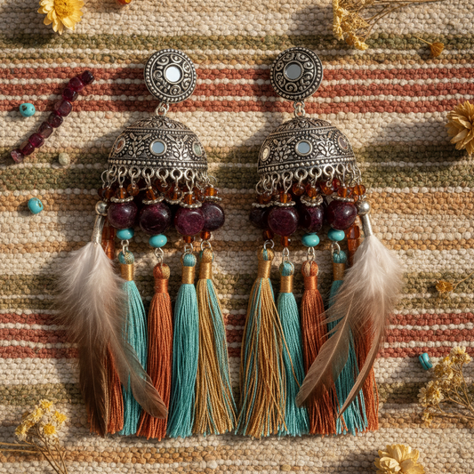 Braj Earrings